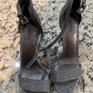 Michael Kors Black/silver heels